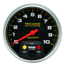 Varvräknare 127mm 10 000 RPM In-Dash PRO-COMP